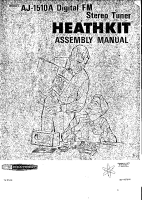 Heathkit AJ-1510A-Assembly - Manual 